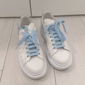Alexander McQueen Sneakers - Blue Color, Like New Condition